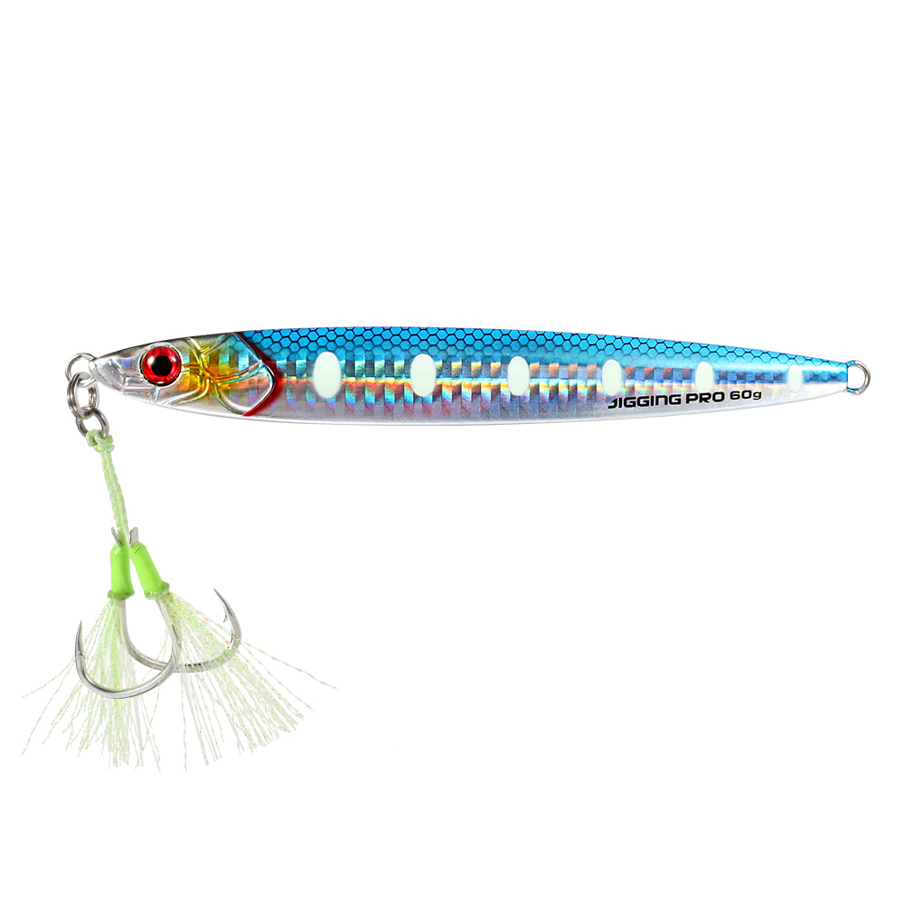 JIGGINGPRO Saltwater Fishing Bait Metal Jigs 60g 80g 100g Sardine Minnow