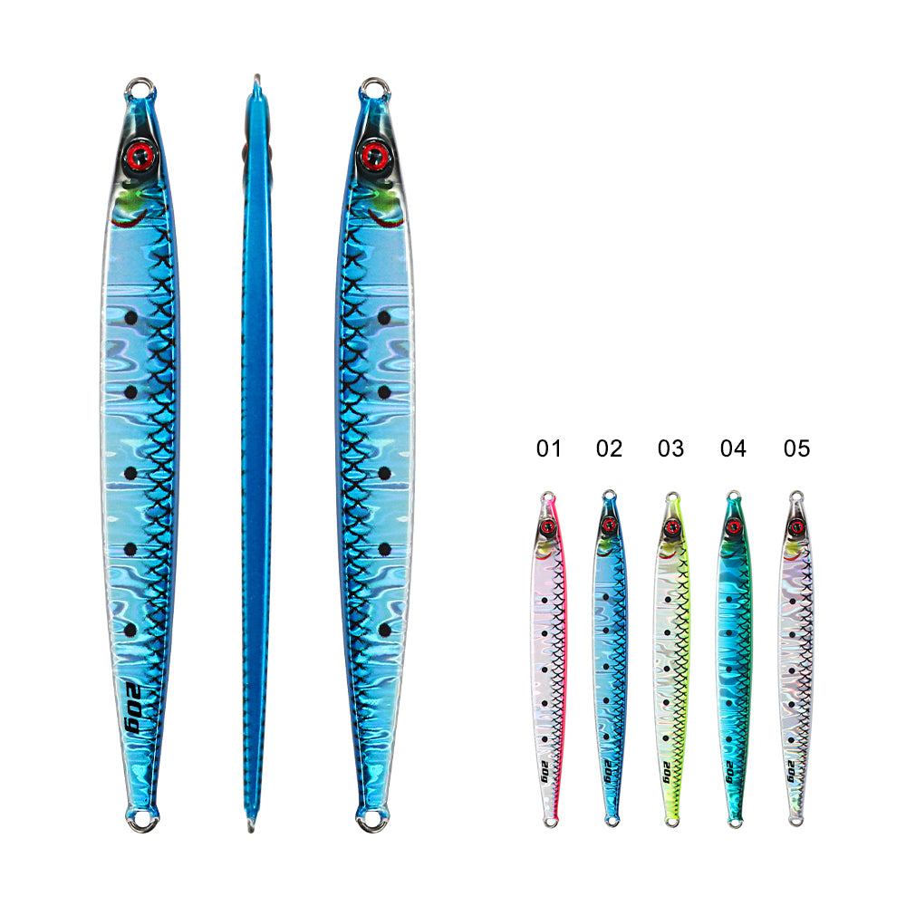 JIGGING PRO 10g 20g Sardine Slider Micro Jigs Light Jigging Lure