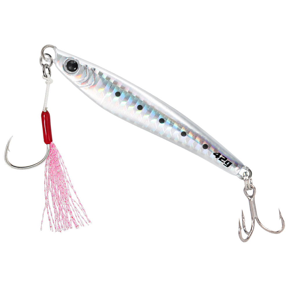JIGGING PRO 22g 32g 42g 52g JUGULO Fast Sinking Jigs Long Casting Shore Jigging Metal Jig