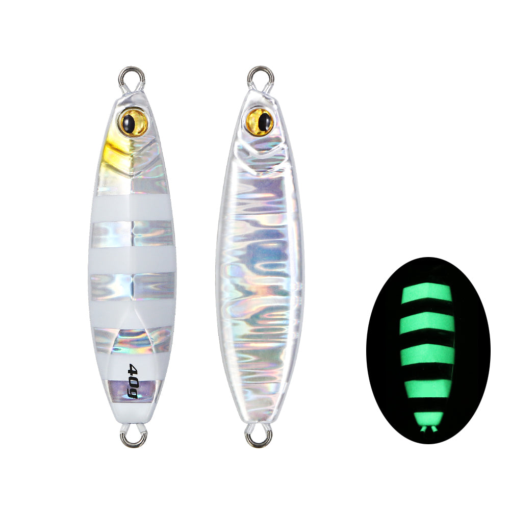 JIGGINGPRO 20g 30g 40g 60g Jigpara Slow Jigs Shore Jigging Lure Saltwater Fishing Lure
