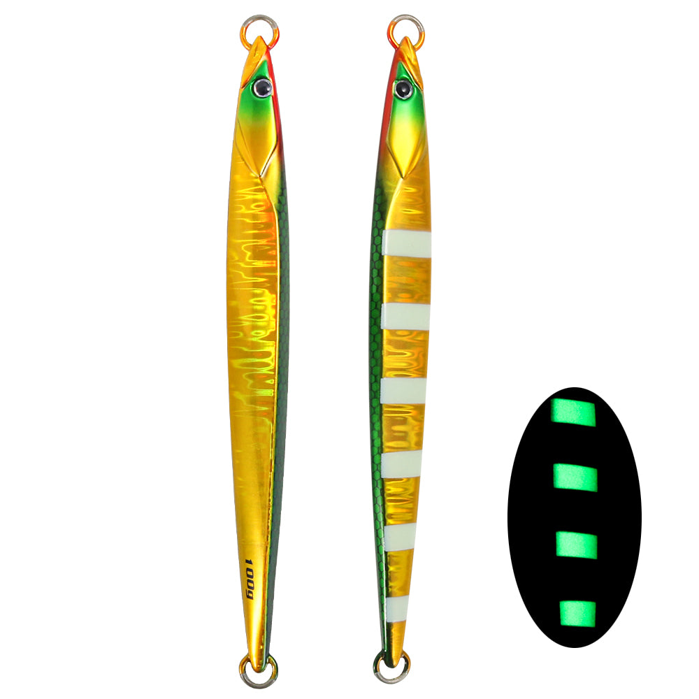 JIGGING PRO Bambluz Semilong Vertical Jig 100g 120g 150g Speed Metal Jig Asymmetrical Jigging Lure