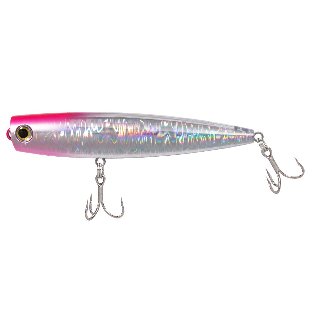 JIGGINGPRO 130mm 40g Popqueen Style Topwater Popper Saltwater Fishing Lure