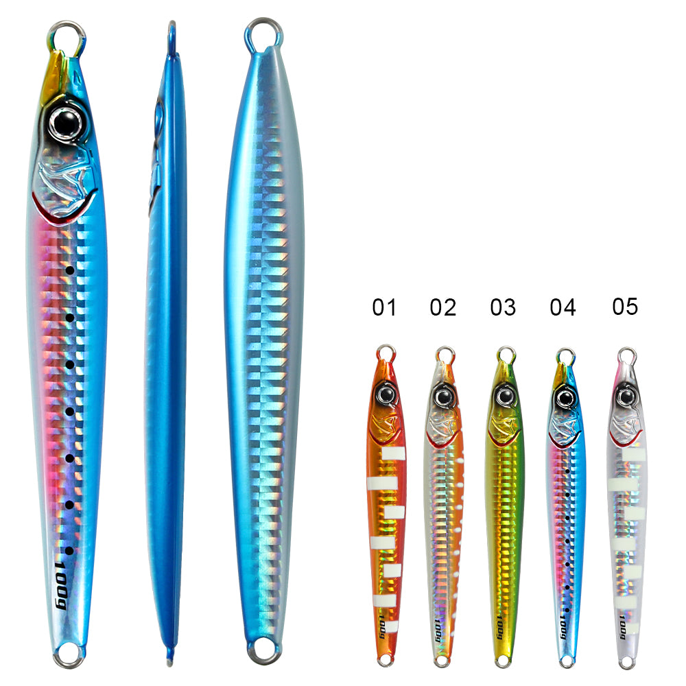 JIGGING PRO 100g/120g/150g COSO Jig SL Saltwater Fishing Vertical Jigging Lure