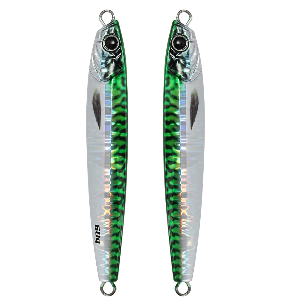 JIGGING PRO Casting Metal Jig 40g 60g 3D Jig Minnow