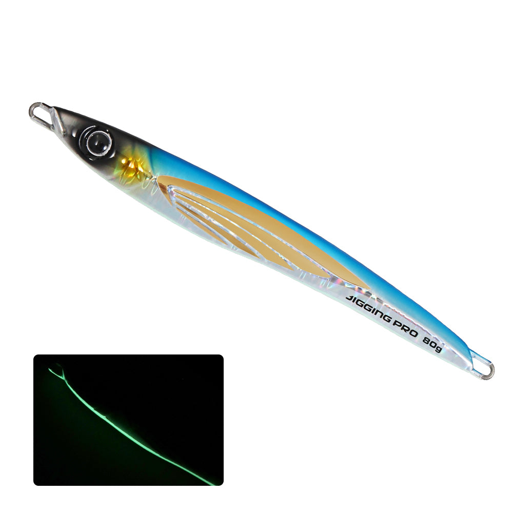 JIGGINGPRO 60g 80g 100g 150g 200g THEOS Metal Jig Shore Offshore Jigging Lure Sea Fishing Tackle
