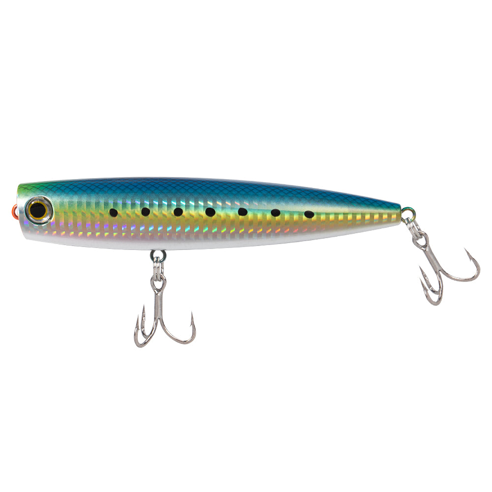 JIGGINGPRO 130mm 40g Popqueen Style Topwater Popper Saltwater Fishing Lure