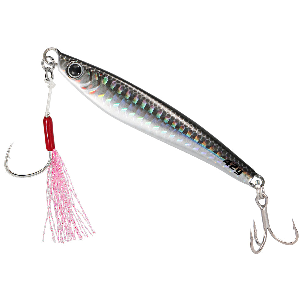 JIGGING PRO 22g 32g 42g 52g JUGULO Fast Sinking Jigs Long Casting Shore Jigging Metal Jig