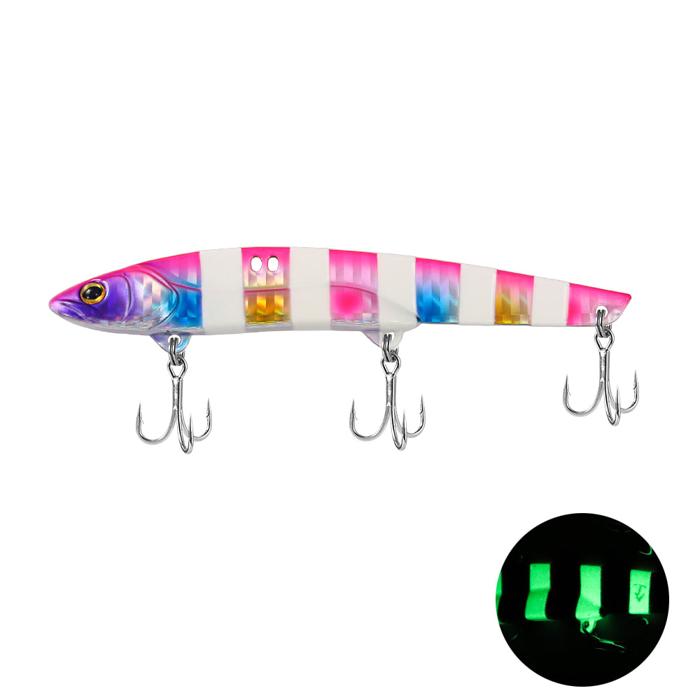 JIGGING PRO 107mm 36g VIB Lure Sea Fishing Hard Baits Vibe Fishing Lures Saltwater Kingfish Amberjack Tuna