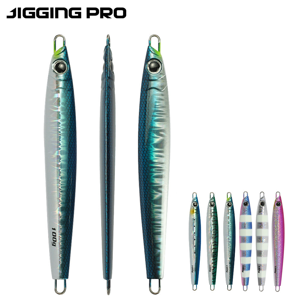 Jigging Pro 40g 60g 100g 130g 160g 200g Stay Jig Speed Fall Metal Jig For Kingfish Amberjack