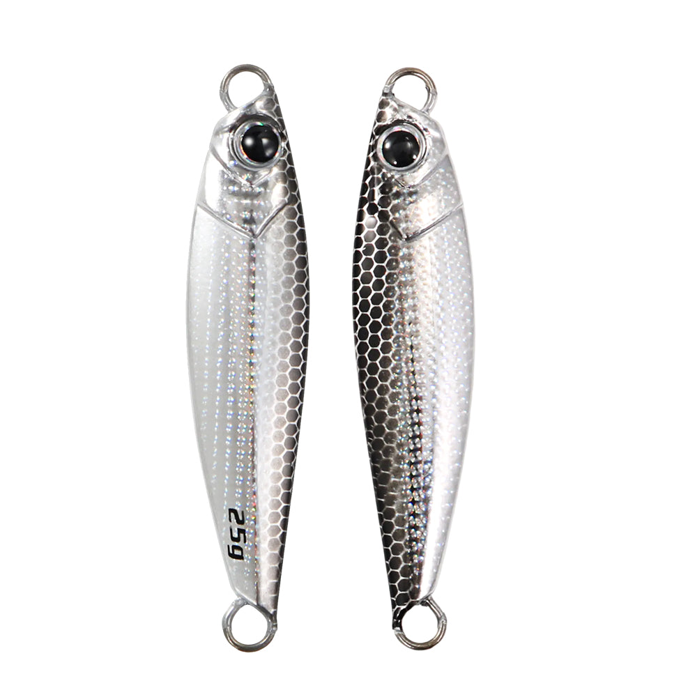 JIGGING PRO Saltwater Metal Cast Micro Jig Spoon Lure 10g 14g 22g 25g 30g 40g Artificial Bait Shore Slow Jigging Fishing Lures Fish Tackle