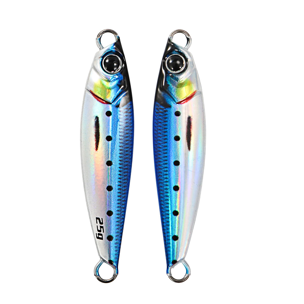 JIGGING PRO Saltwater Metal Cast Micro Jig Spoon Lure 10g 14g 22g 25g 30g 40g Artificial Bait Shore Slow Jigging Fishing Lures Fish Tackle