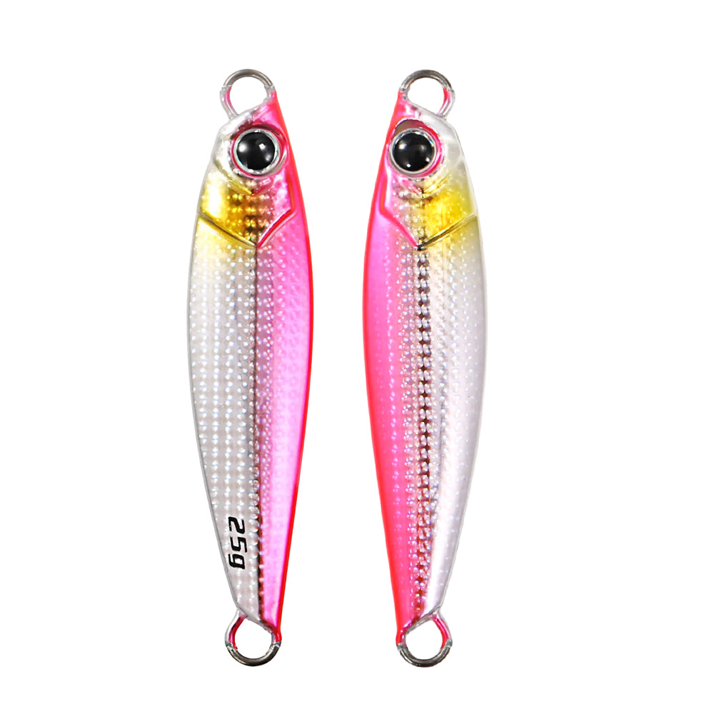 JIGGING PRO Saltwater Metal Cast Micro Jig Spoon Lure 10g 14g 22g 25g 30g 40g Artificial Bait Shore Slow Jigging Fishing Lures Fish Tackle