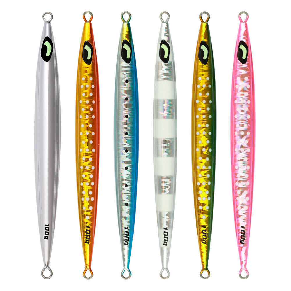 JIGGING PRO Deep Sea Fishing Lure Vertical Speed Jigs 100g 150g 200g 250g 300g