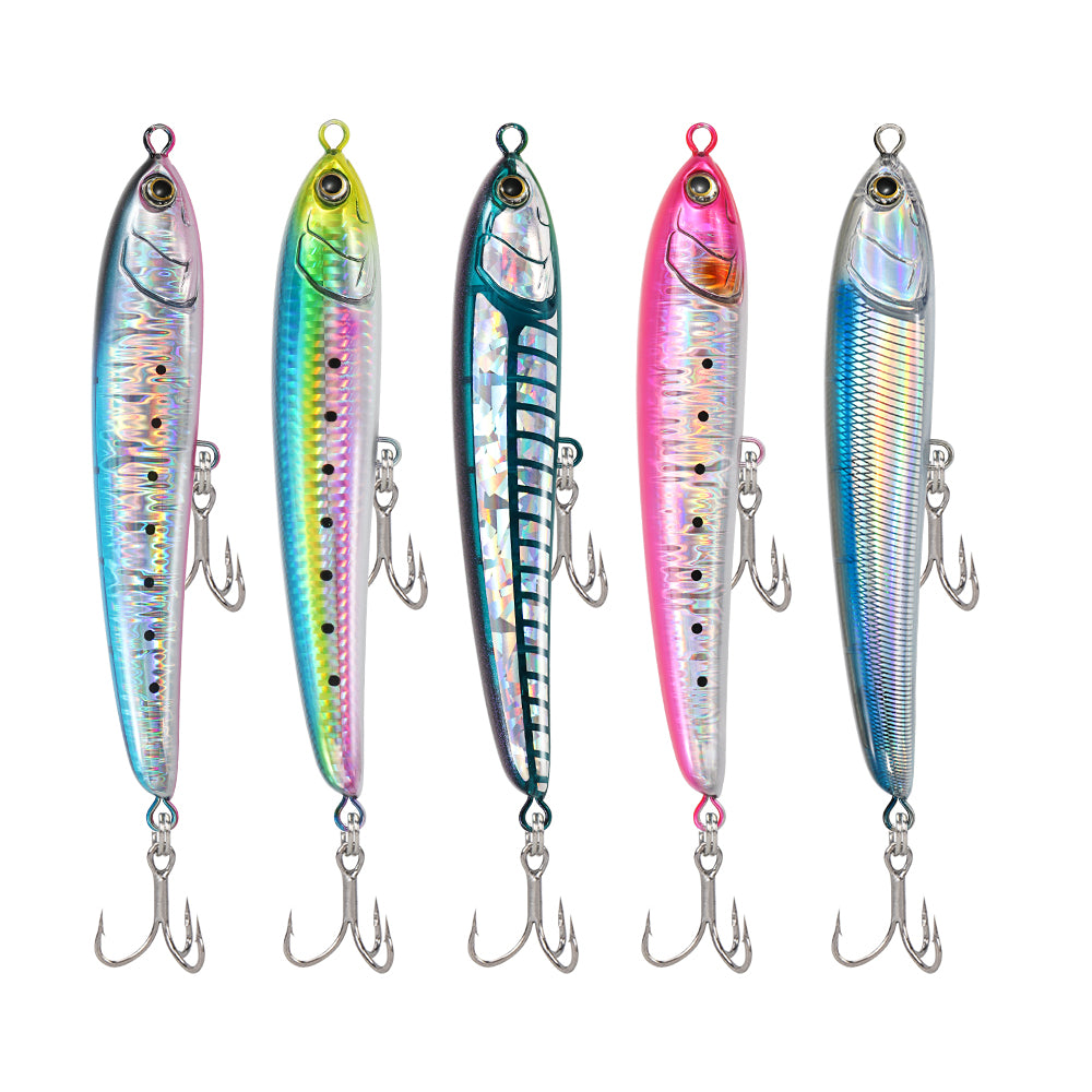 JIGGIING PRO Rapido Floating Pencil Fishing Lure Topwater Walk The Dog Surface Bait 160mm 50g Wobbler Bass Artificial Hard Bait