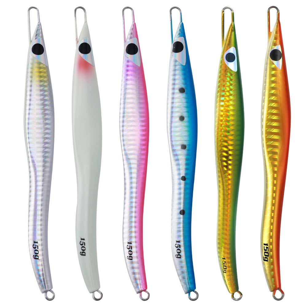 JIGGING PRO G2 Deep Sea Bait Fish Lures Speed Jig Metal Jigs Artificial Baits Jigging Lure 60g 80g 100g 150g Slow Fishing Jigs