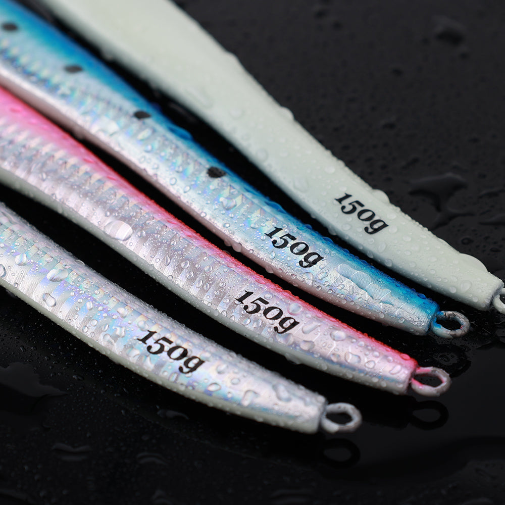 JIGGING PRO G2 Deep Sea Bait Fish Lures Speed Jig Metal Jigs Artificial Baits Jigging Lure 60g 80g 100g 150g Slow Fishing Jigs