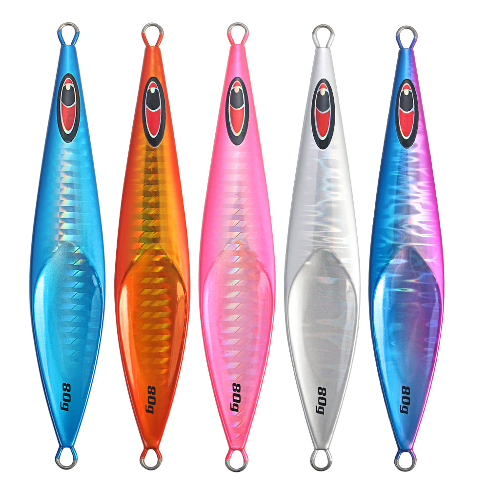 JIGGING PRO 60g-210g Slow Pitch Jig SFC Rector Vertical Metal Jig