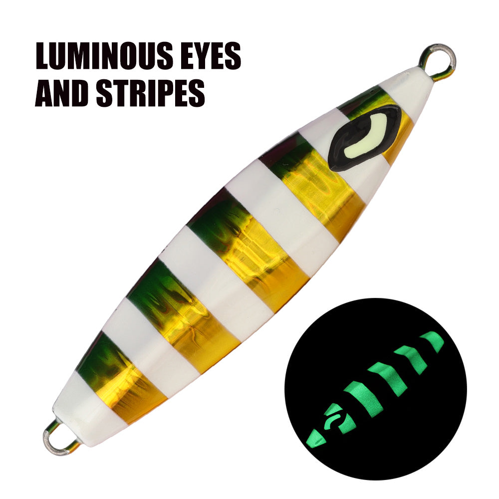JIGGING PRO Slow Jigging Lure 100g 130g 160g 200g Japan Design Ocean Stinger Wing Lure Metal Jig
