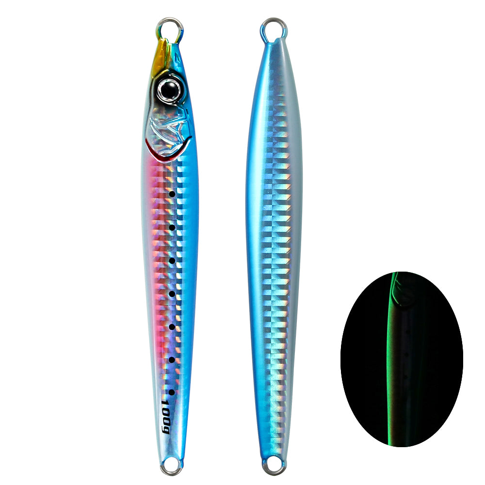 JIGGING PRO 100g/120g/150g COSO Jig SL Saltwater Fishing Vertical Jigging Lure