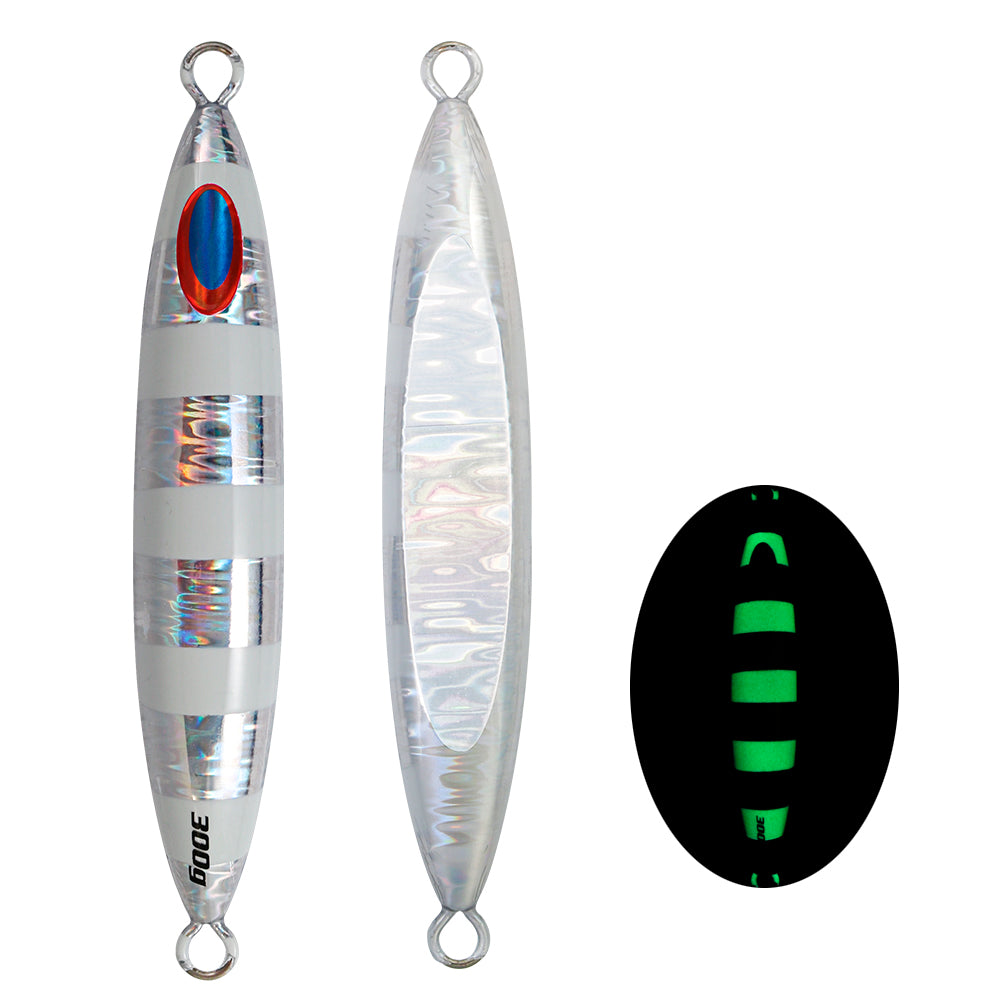 JIGGINGPRO 300g/400g Slow Skip Deep Sea Jig Heavyweight Slow Fall Metal JIg