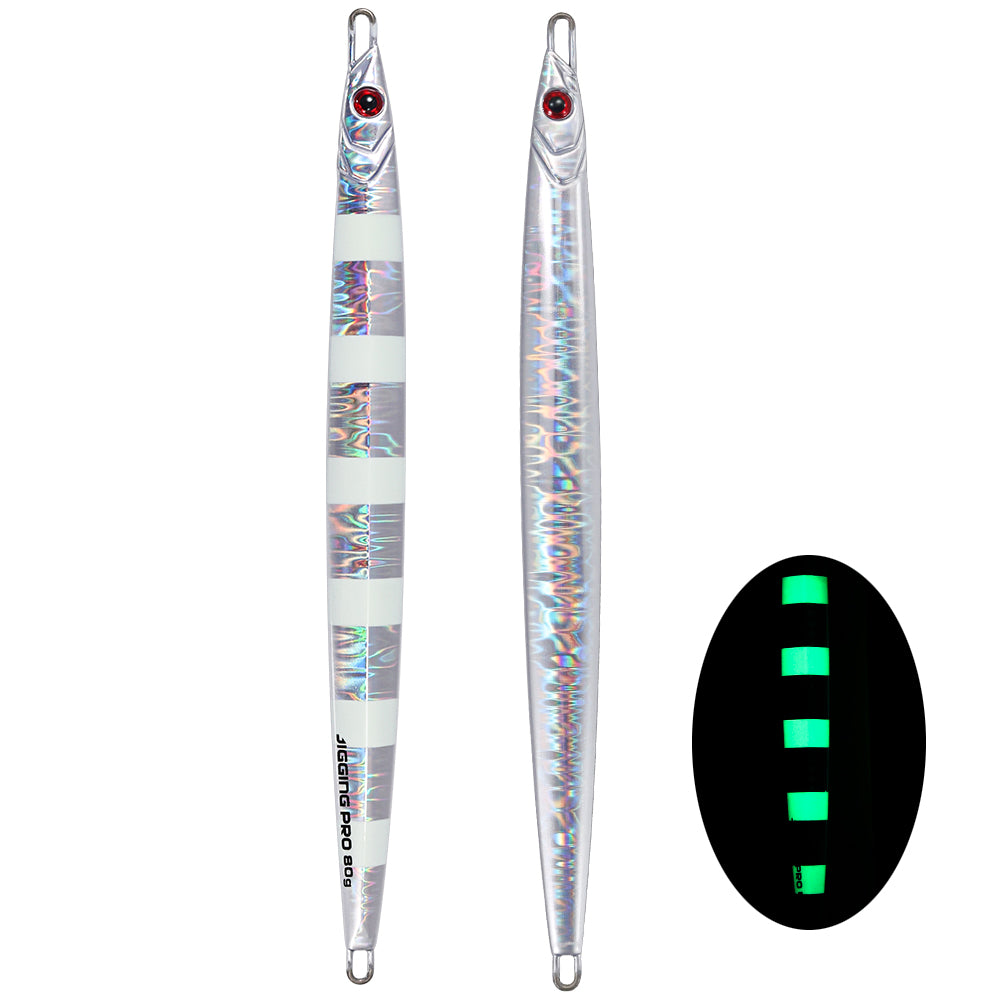 JIGGING PRO Long Cast Metal Jig 60g 80g Long Blade Seawater Fishing Bait
