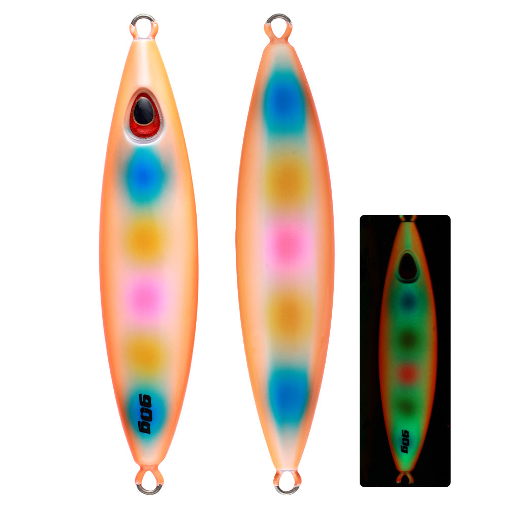 JIGGING PRO 60g 90g Slow Emotion Flap Metal Jig Slow Fall Jigging Lure Rockfish Grouper Fishing Bait