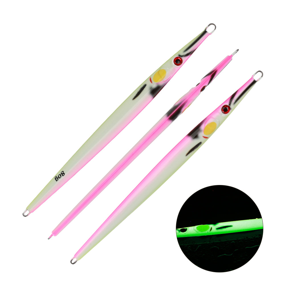 JIGGINGPRO 40g 60g 80g 100g 150g Needle Jig Saltwater Jigging Lure