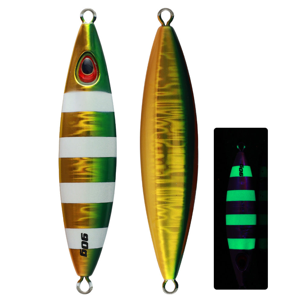 JIGGING PRO 60g 90g Slow Emotion Flap Metal Jig Slow Fall Jigging Lure Rockfish Grouper Fishing Bait
