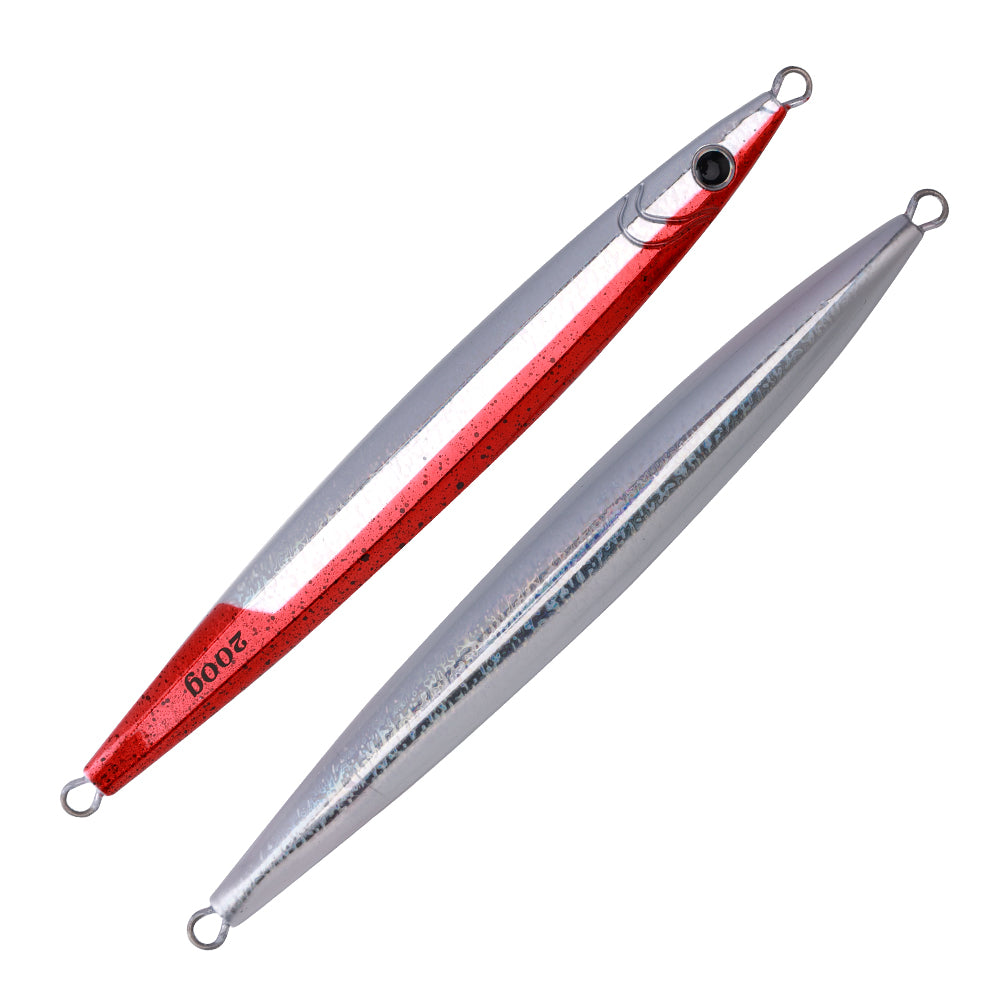 100g 130g 160g 200g Lança Jig Deep Sea Vertical Jig para Atum Kingfish