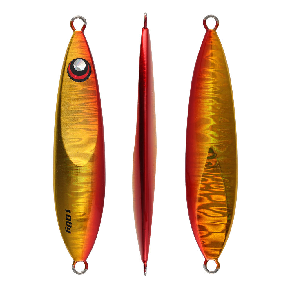 60g 80g 100g 130g 160g Isca Jig de Metal Blatt R Lento Isca Jigging Lenta