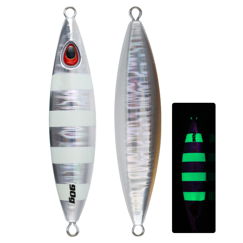 JIGGING PRO 60g 90g Slow Emotion Flap Metal Jig Slow Fall Jigging Lure Rockfish Grouper Fishing Bait