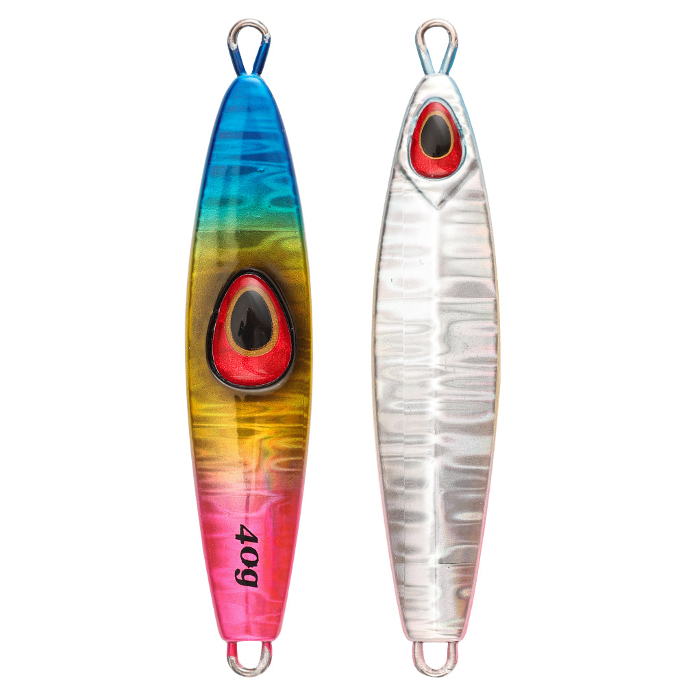 Jigs de metal lentos de 40g, 60g e 80g