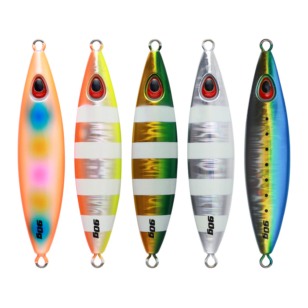 JIGGING PRO 60g 90g Slow Emotion Flap Metal Jig Slow Fall Jigging Lure Rockfish Grouper Fishing Bait