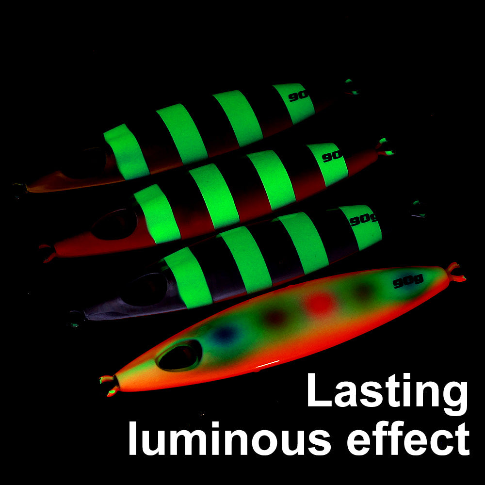 JIGGING PRO 60g 90g Slow Emotion Flap Metal Jig Slow Fall Jigging Lure Rockfish Grouper Fishing Bait