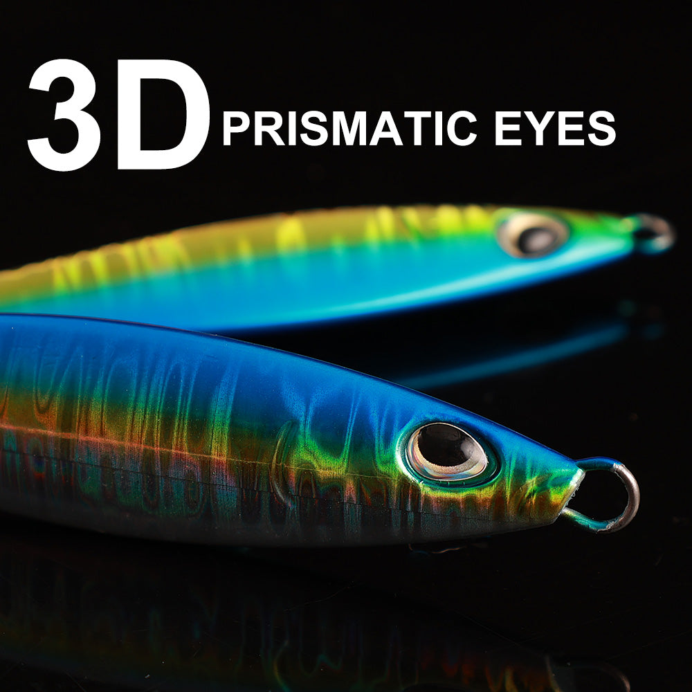 JIGGING PRO 60g 80g 100g KOIKA Jig Slow Jigging Lure Saltwater Metal Jig