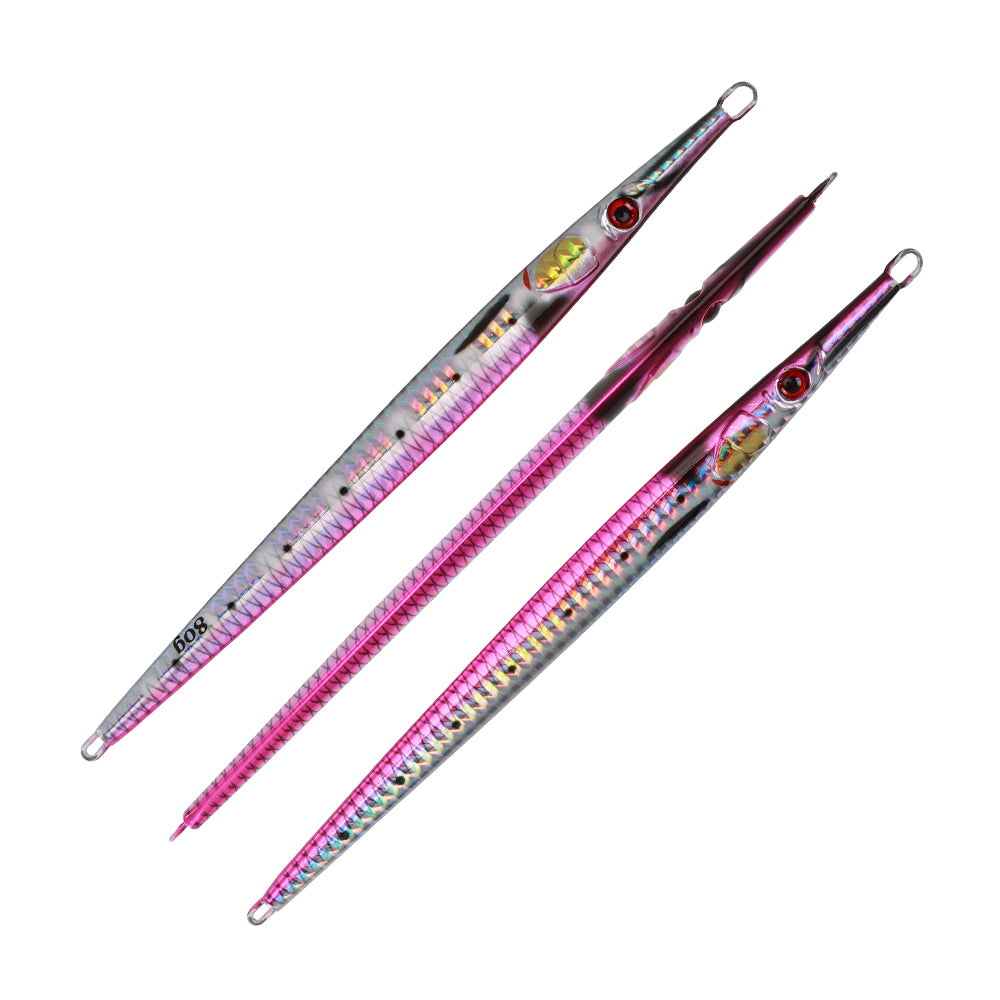 JIGGINGPRO 40g 60g 80g 100g 150g Needle Jig Saltwater Jigging Lure