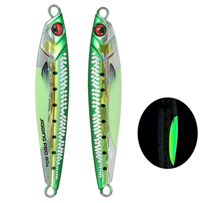 JIGGING PRO 3D Print Real Scale Long Casting Metal Jigs 40g 60g 80g Shore Jigging Lure