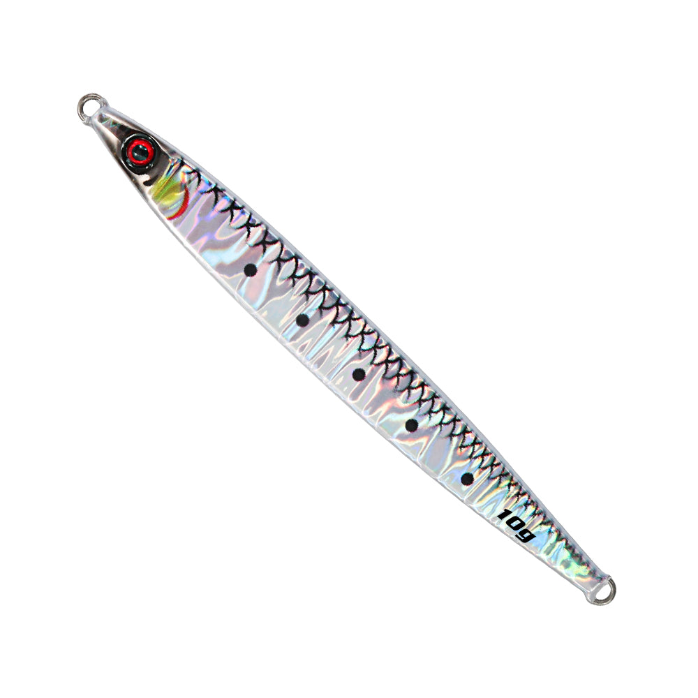 JIGGING PRO 10g 20g Sardine Slider Micro Jigs Saltwater Fishing Shore Jigging Lure Metal Jig