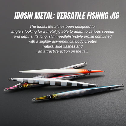 JIGGING PRO 60g 80g 100g Idoshi Jig Speed Jigging Lure Shore Casting Fishing Lure