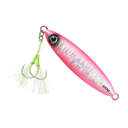 JIGGING PRO Metal Jig 40g 60g 80g  Slow Fall Fishing Lure