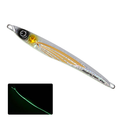 JIGGINGPRO  Metal Jig Shore Offshore Jigging Lure Sea Fishing Tackle 60g 80g 100g THEOS