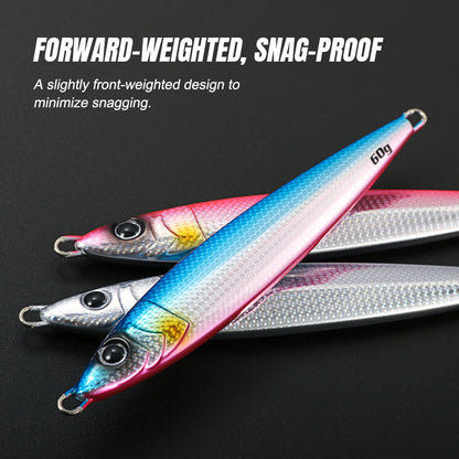 JIGGING RPO 30g 40g 60g 80g FIRST Jig Shore Jigging Lure Saltwater Fishing Tackle