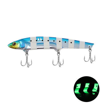 JIGGING PRO 107mm 36g VIB Lure Sea Fishing Hard Baits Vibe Fishing Lures Saltwater Kingfish Amberjack Tuna