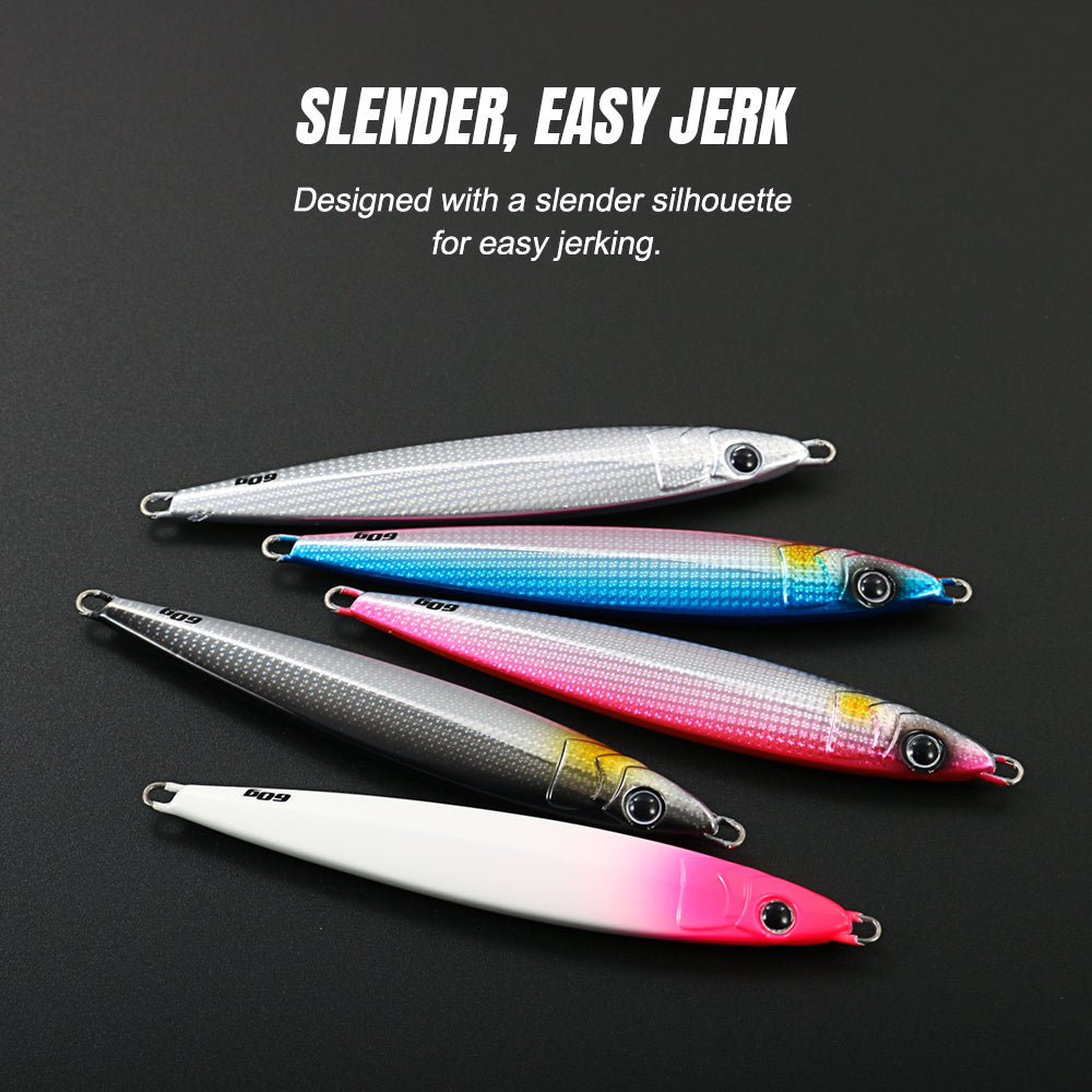 JIGGING RPO 30g 40g 60g 80g FIRST Jig Shore Jigging Lure Saltwater Fishing Tackle
