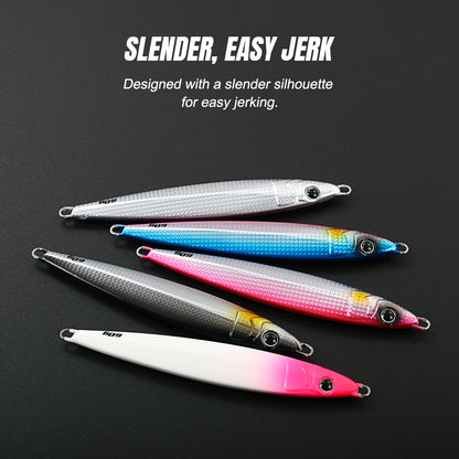 JIGGING RPO 30g 40g 60g 80g FIRST Jig Shore Jigging Lure Saltwater Fishing Tackle