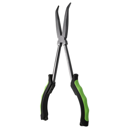 JIGGING PRO 11“ Long Bent Nose Fishing Pliers PTFT Coated Anti-Rust Fishing Tool
