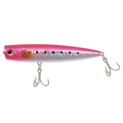 JIGGINGPRO 160mm 65g Floating Popper Lure Plastic Hard Bait