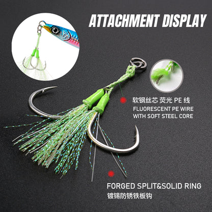 JIGGING PRO Metal Jig Saltwater Fishing Lure 100g 120g 150g Coso Jig SL