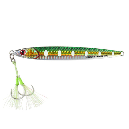 JIGGINGPRO  Saltwater Fishing Bait Metal Jigs 60g 80g 100g Sardine Minnow