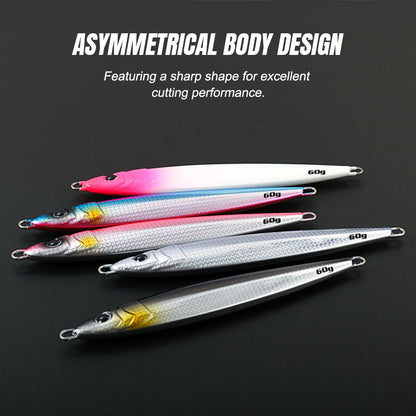 JIGGING RPO 30g 40g 60g 80g FIRST Jig Shore Jigging Lure Saltwater Fishing Tackle